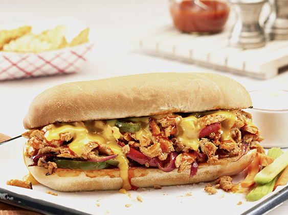 Buffalo chicken cheesesteak