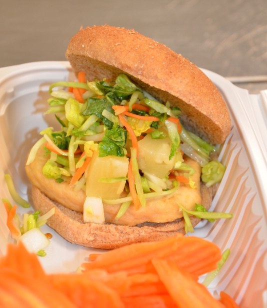 Island Chicken Burger Recipe