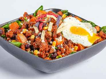 Richardo's chorizo & sweet potato bowl