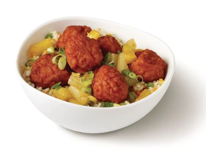 Honey Sriracha-Pineapple Chicken Bowl Recipe