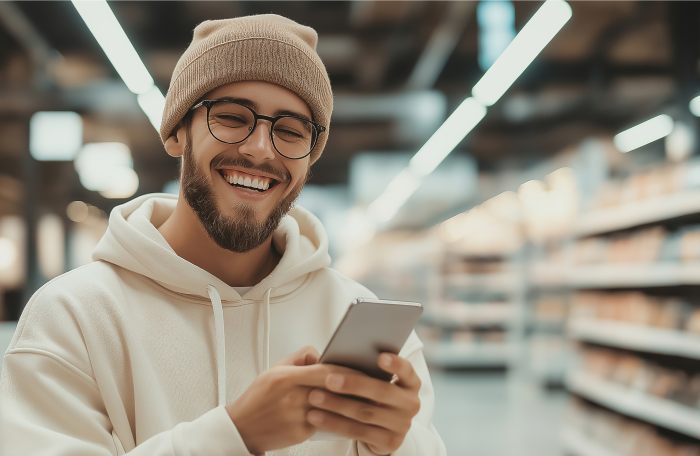 Man on a phone
