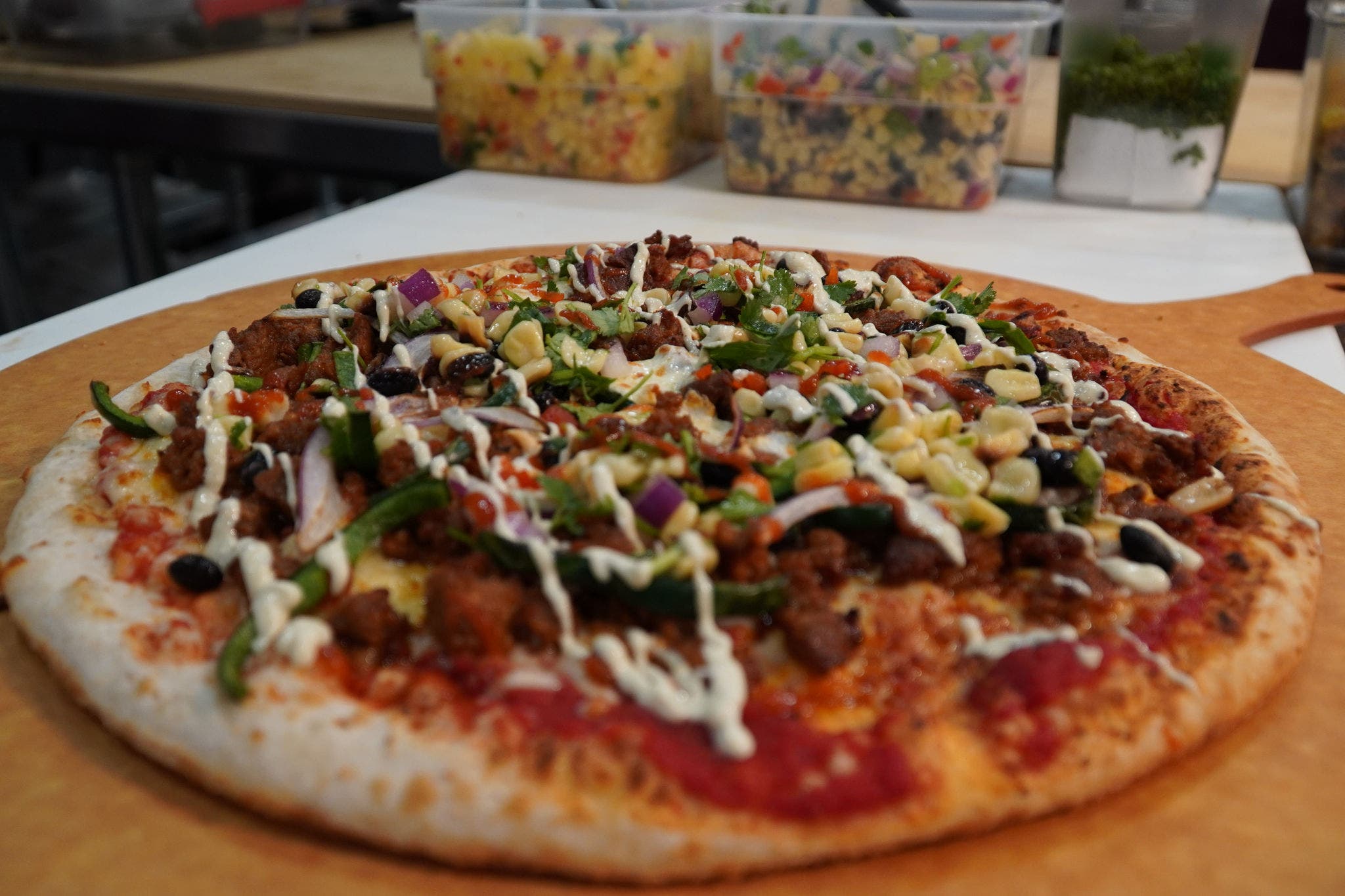 The sonoran pizza