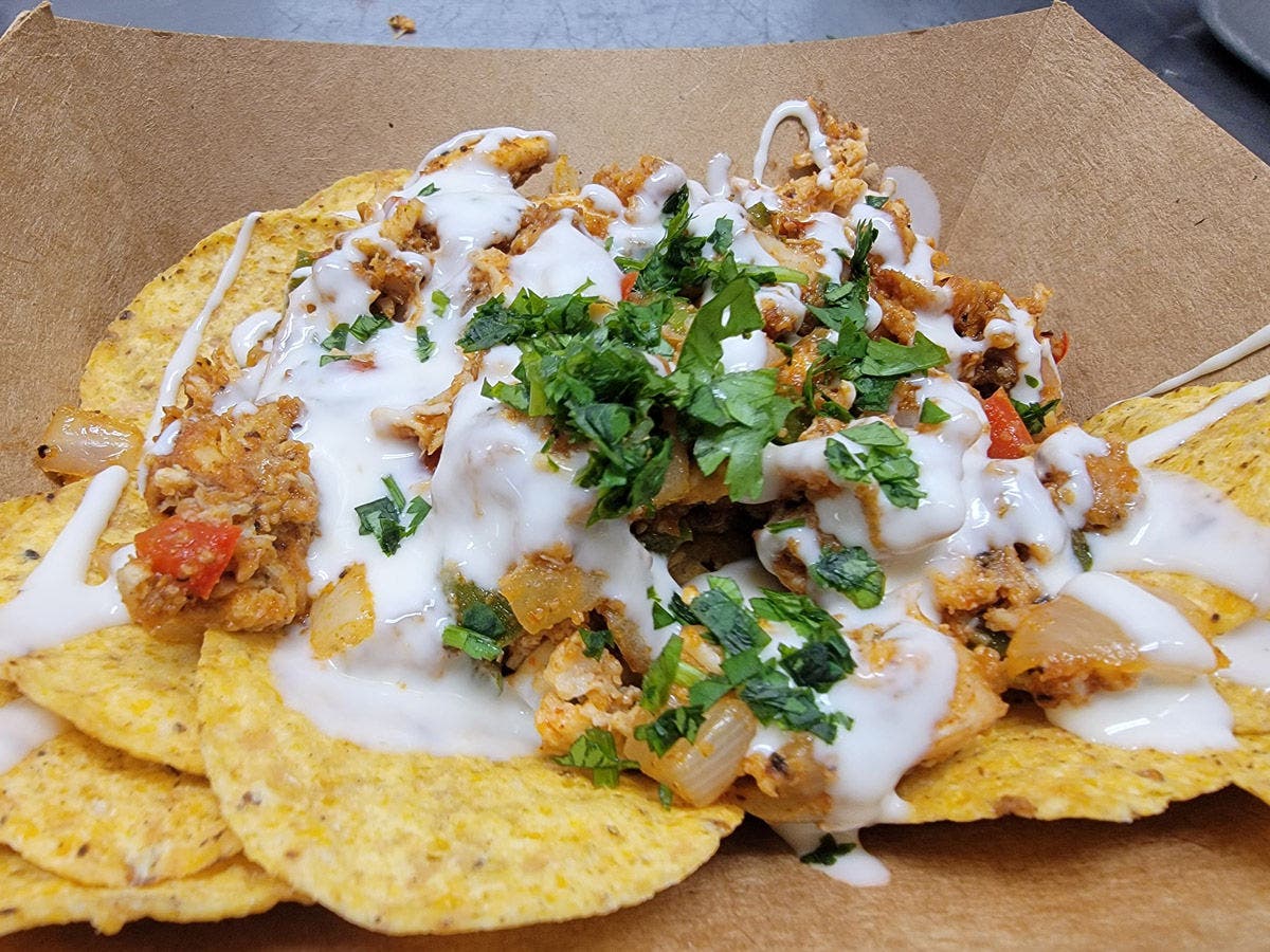 Image of BBQ Chicken Nachos recipe.