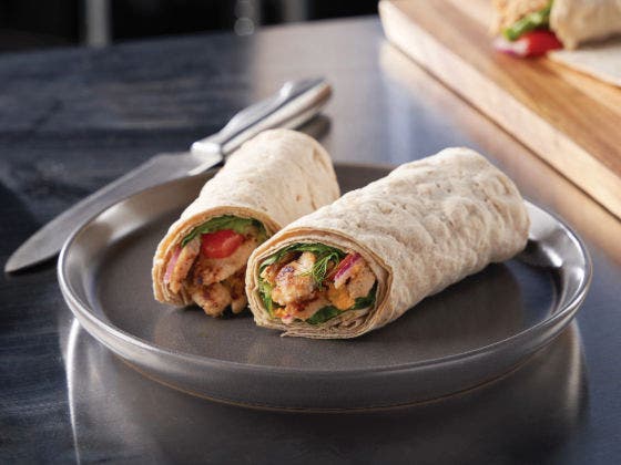 Spicy Greek Chicken Wrap Recipe 
