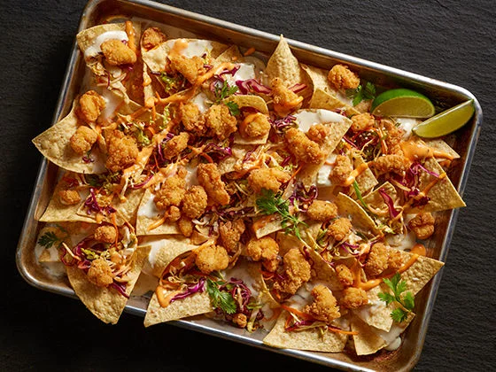 Korean-Inspired Chicken Nachos Recipe