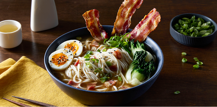Bacon ramen