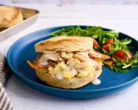 Stuffed Chicken and Bacon Biscuit Recipe