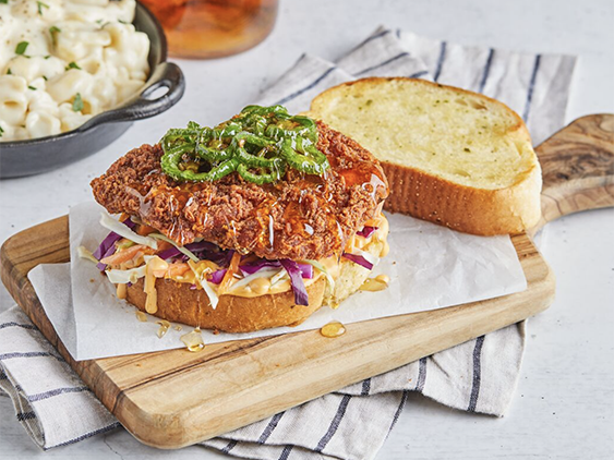 honey jalapeno chicken sandwich