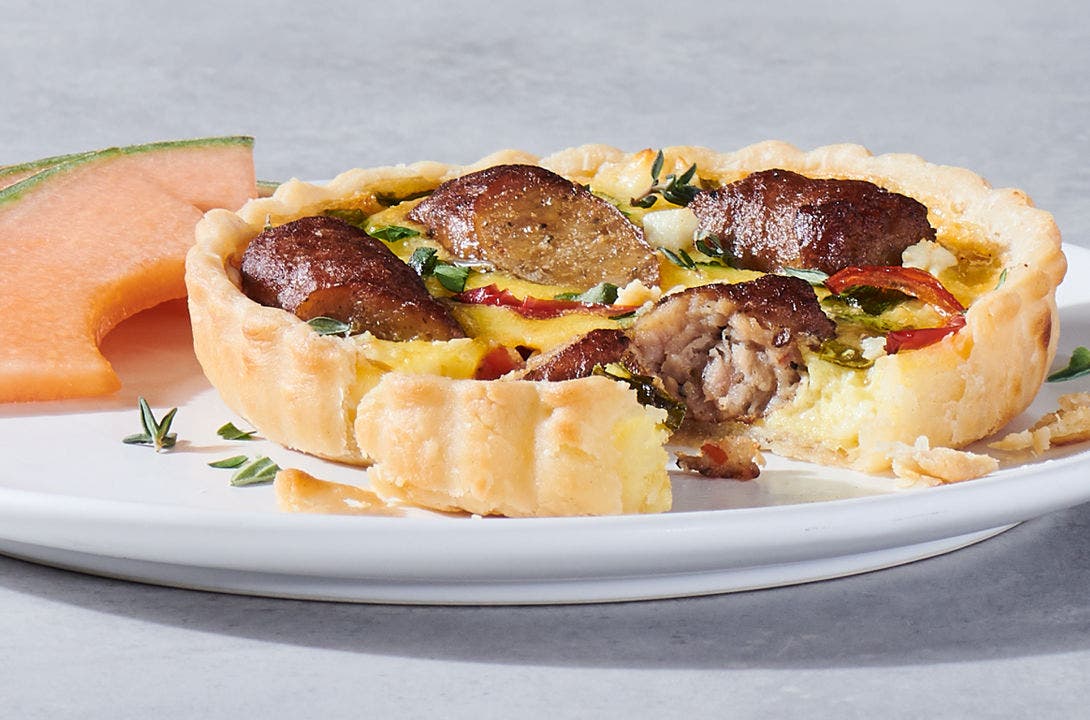 Breakfast Bistro sausage tarts