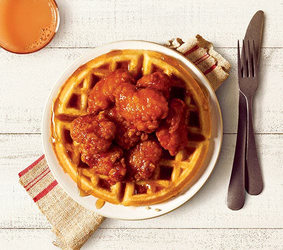 Breakfast Chicken and waffles