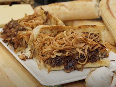 French onion philly