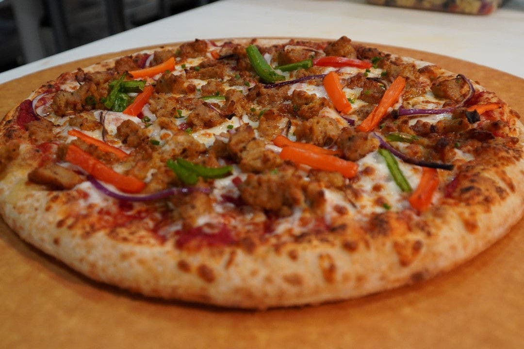 Old World roman pizza