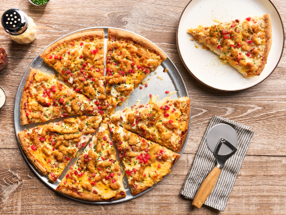 Chicken Bacon Ranch pizza