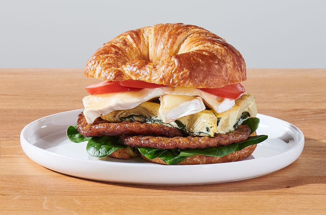Bistro breakfast crossant