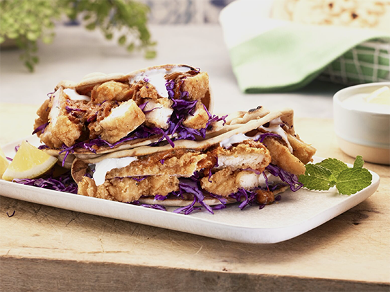 Crispy Chicken Indian Roti Recipe