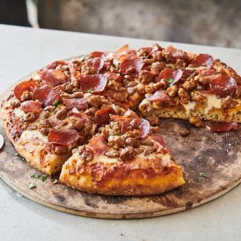 All meat pizza 