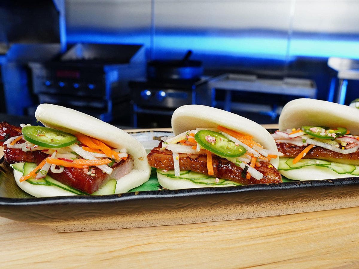 Bacon Bao BLT