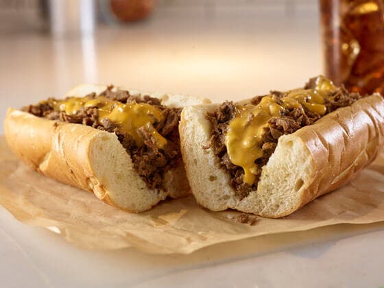 Wiz Wit' cheesesteak