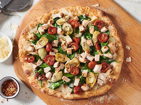 Spinach Artichoke Pizza Recipe