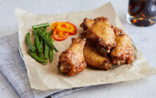 oven roasted bone-in wing sections