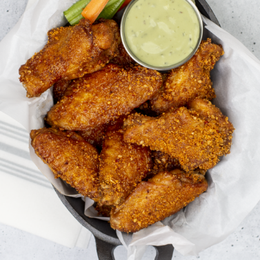 Tyson Red Label Fully Cooked Bone-In Wing Sections