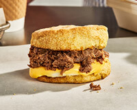 Breakfast Steak Biscuits Recipe